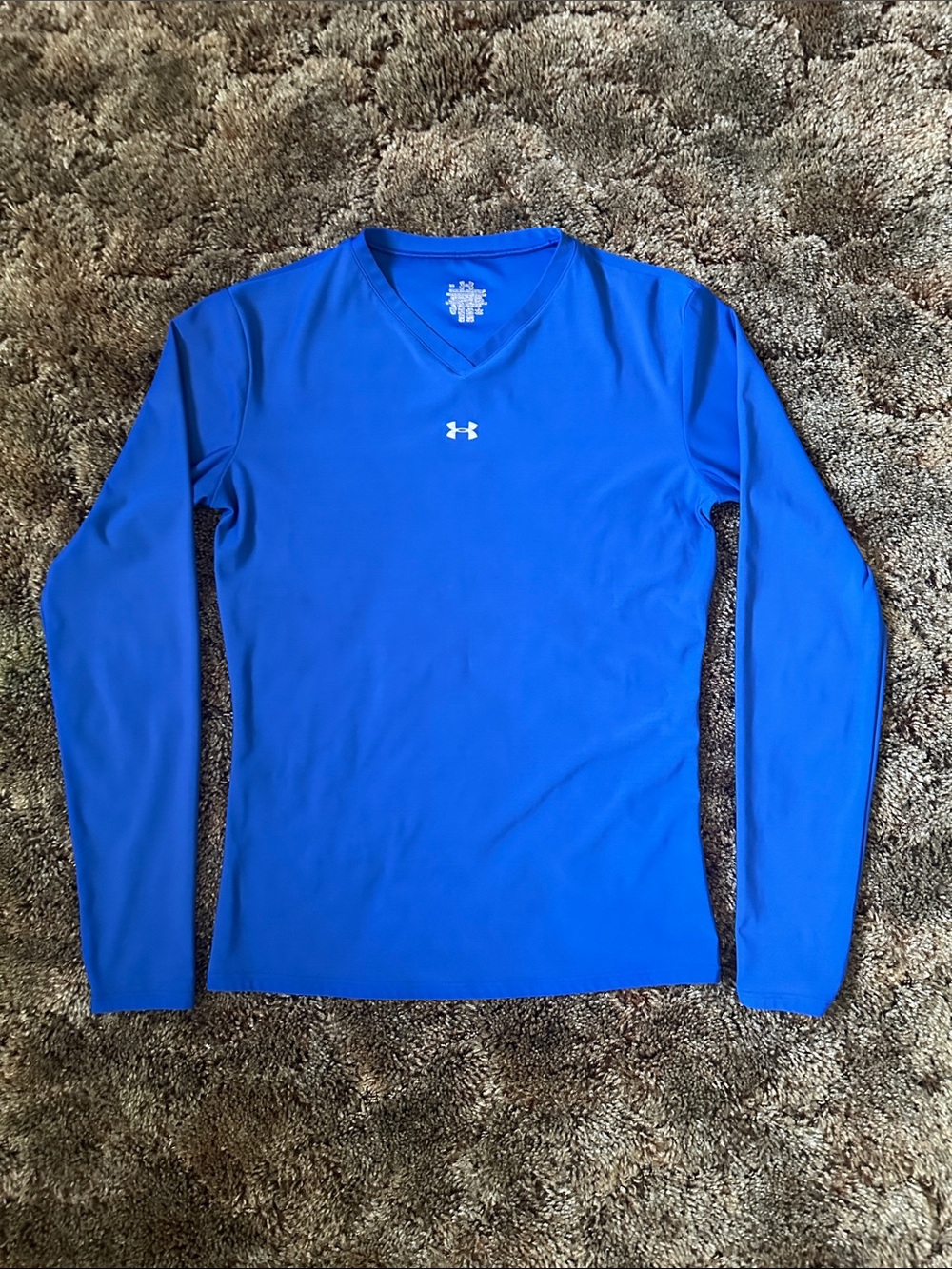 Under Armour Men's Long Sleeve V-Neck Compression Shirt